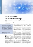 Vorschauseite 1: Sichere digitale Gesundheitsvorsorge: Schutz vor Datenmissbrauch mit drahtlos vernetzter EKG-Sensoranwendung.