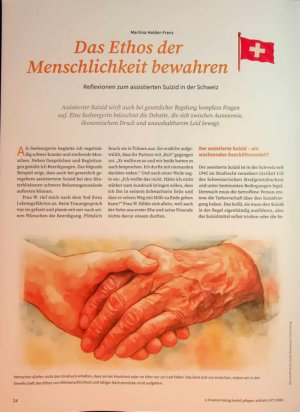 Vorschauseite 1: Das Ethos der Menschlichkeit bewahren Reflexionen zum assistierten Suizid in der Schweiz
