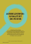 Vorschauseite 1: Ausbildungsqualität im Fokus