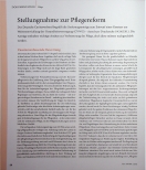 Vorschauseite 1: Stellungnahme zur Pflegereform