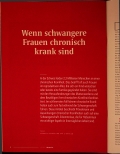 Vorschauseite 1: Wenn schwangere Frauen chronisch krank sind.