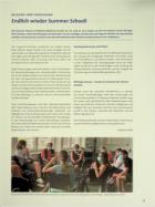 Vorschauseite 1: Endlich wieder Sommer School!