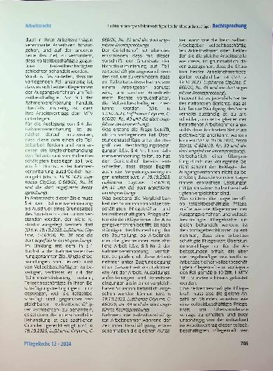 Vorschauseite 4: Zur Diskriminierung von Teilzeitbeschäftigten bei den Überstundenzuschlägen