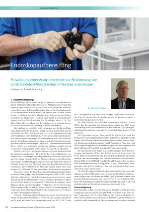 Vorschauseite 1: Endoskopaufbereitung