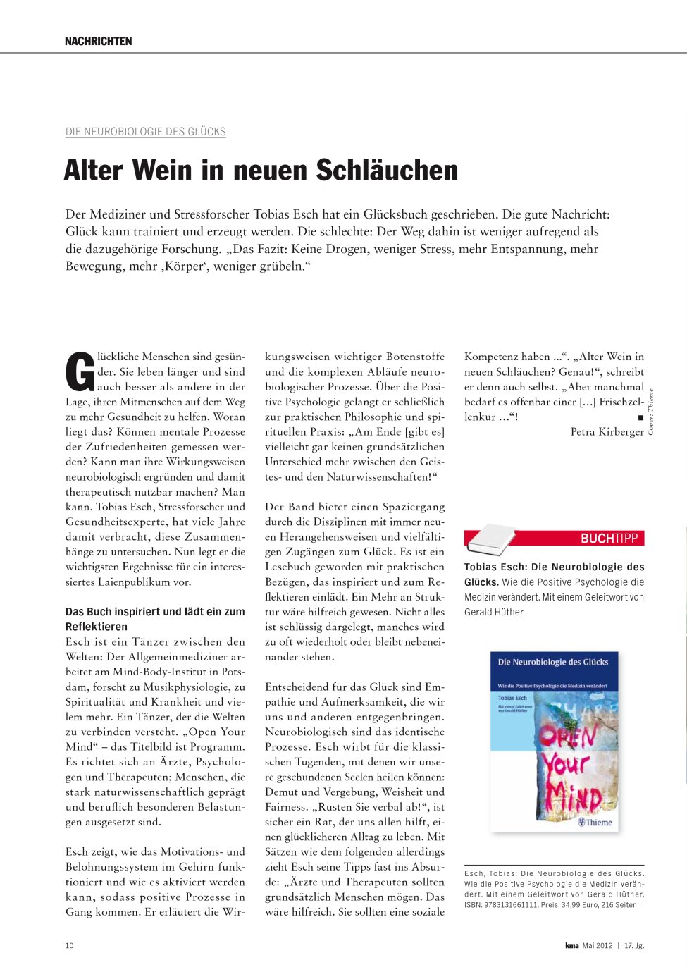 Vorschauseite 1: Alter Wein in neuen Schläuchen