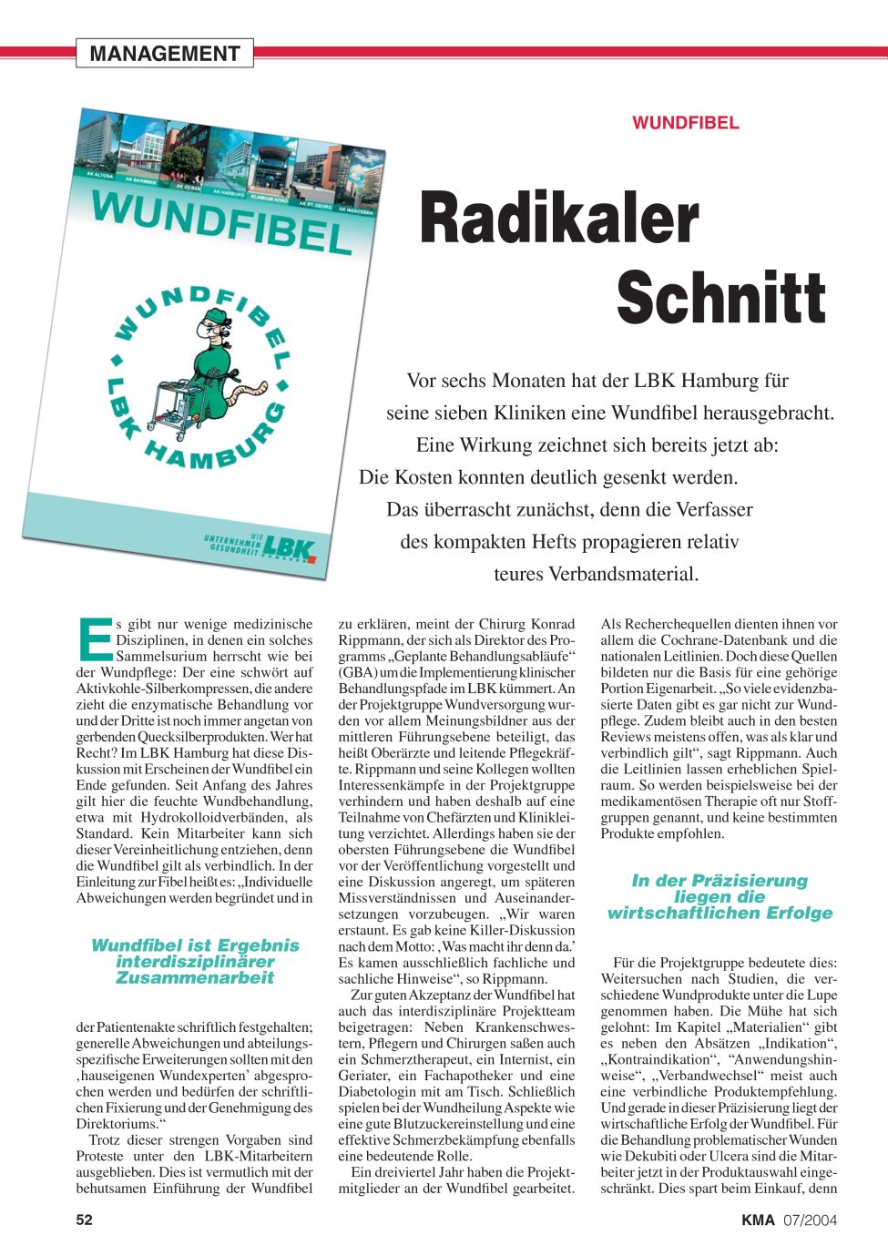 Vorschauseite 1: Radikaler Schnitt