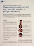 Vorschauseite 1: Pflegeberatungskonzept nach §37 Abs. 3 SGB XI für Menschen mit geistiger Behinderung