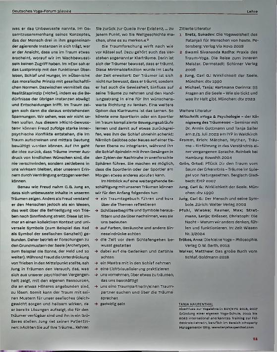 Vorschauseite 4: Träumeschöpfen - die bittersüße Selbsterkenntnis
