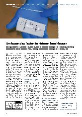 Vorschauseite 1: Umfassendes Testen in Heimen beschlossen.