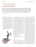 Vorschauseite 1: Yoga als Querschnittsdisziplin: Yoga und Sport