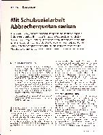 Vorschauseite 1: Mit Schulsozialarbeit Abbrecherquoten senken.