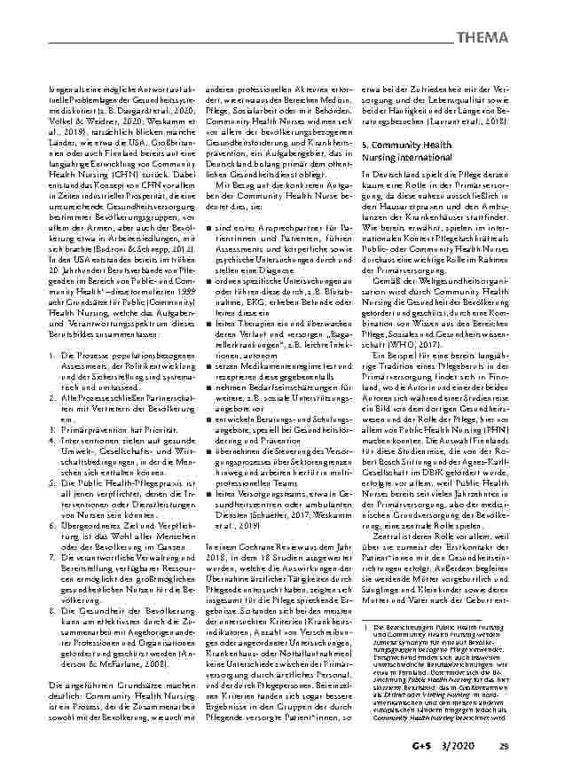 Vorschauseite 3: Community Health Nursing – Pflege in der Primärversorgung