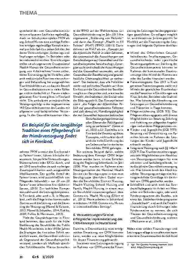 Vorschauseite 4: Community Health Nursing – Pflege in der Primärversorgung