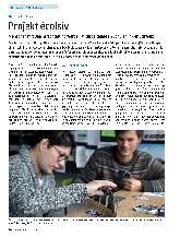 Vorschauseite 1: Projekt écolsiv: Menschen mit Beeinträchtigung werden Mitarbeitende an Schulen in der Schweiz.