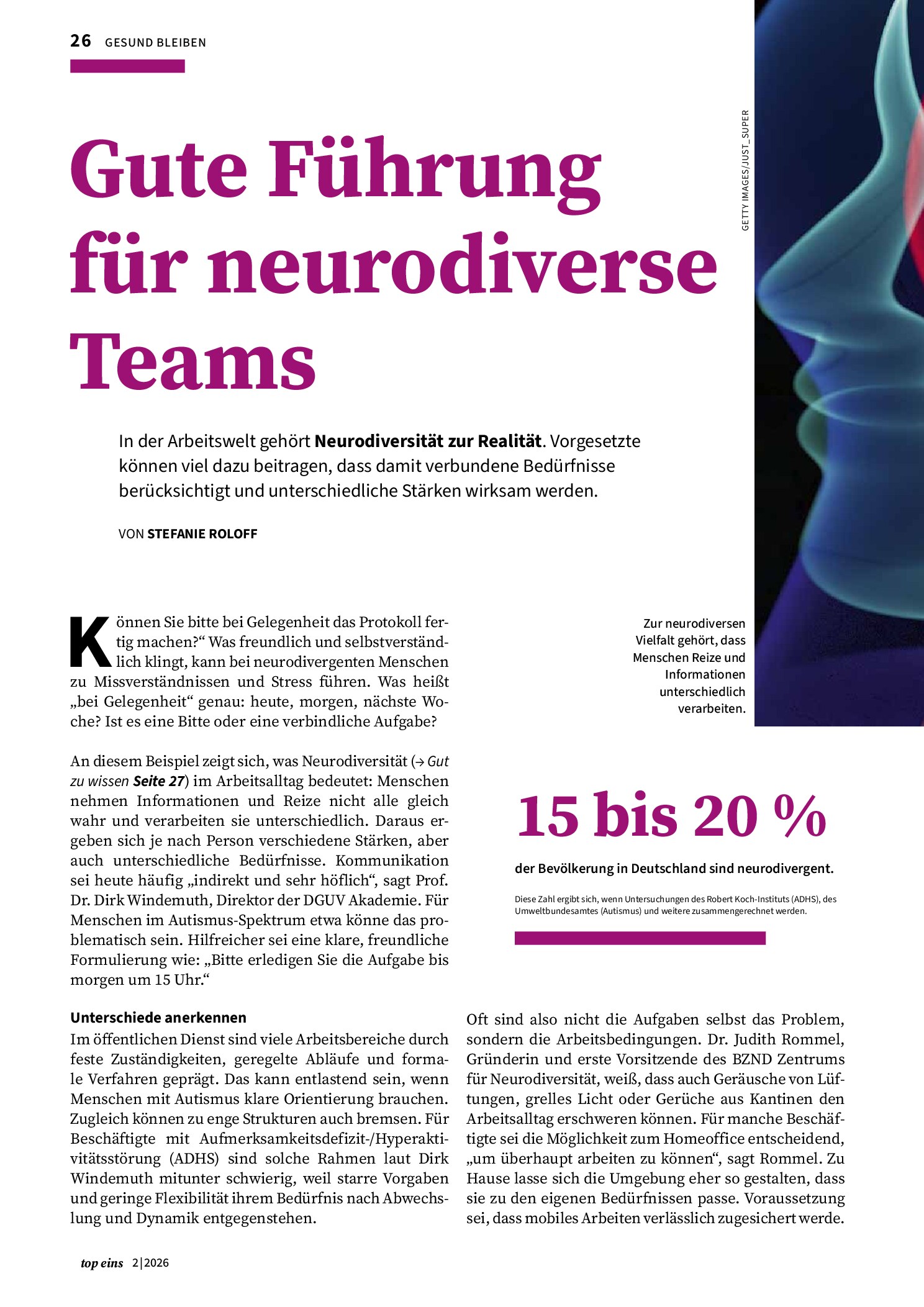 Vorschauseite 1: Gute Führung für neurodiverse Teams