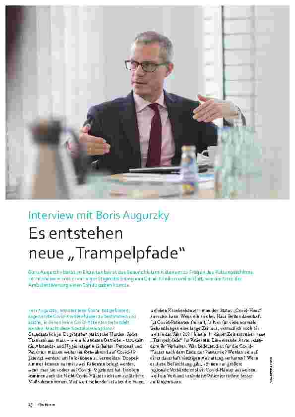 Vorschauseite 1: Es entstehen neue „Trampelpfade“.