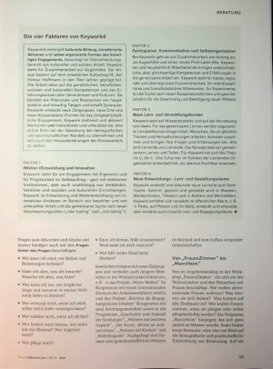 Vorschauseite 4: Wie wir wohnen wollen. Sorgende Gemeinschaften im Quartier