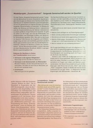 Vorschauseite 5: Wie wir wohnen wollen. Sorgende Gemeinschaften im Quartier