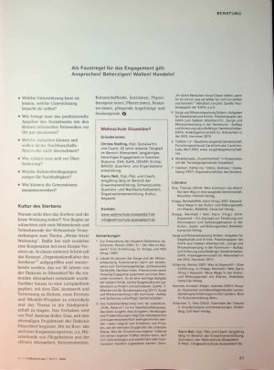 Vorschauseite 6: Wie wir wohnen wollen. Sorgende Gemeinschaften im Quartier