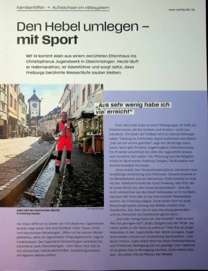 Vorschauseite 1: Den Hebel umlegen - mit Sport
