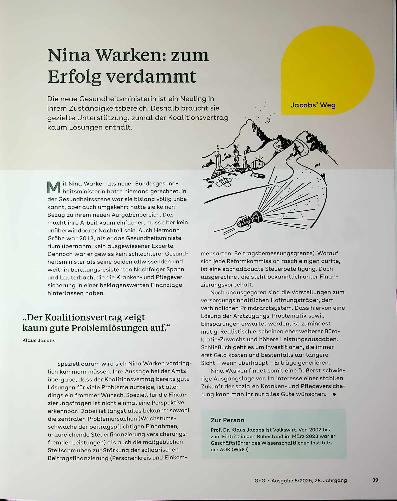 Vorschauseite 1: Nina Warken: zum Erfolg verdammt