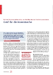 Vorschauseite 1: Genf für die Hosentasche: Die Stadt Genf entwickelte eine App, um alten Menschen den Überblick zu vereinfachen.