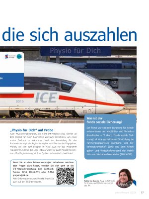 Vorschauseite 2: Physio für Dich: Gutscheine die sich auszahlen
