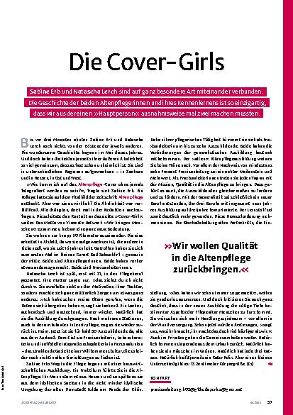 Vorschauseite 2: Die Covergirls