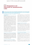 Vorschauseite 1: Case Management in der Dienststelle für Selbstbestimmtes Leben