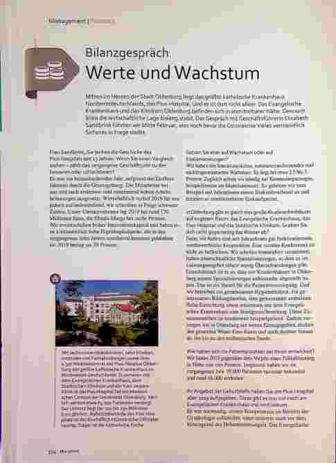 Vorschauseite 1: Bilanzgespräch Werte und Wachstum