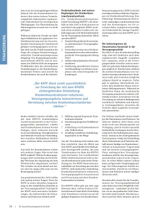 Vorschauseite 2: Erfüllungsgehilfe für das KHVVG ohne ambulante Perspektive