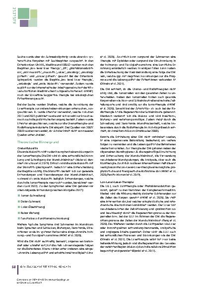 Vorschauseite 2: Low-Level-Laser-Therapie (LLLT) vielversprechende Intervention bei oraler Mukositis