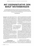Vorschauseite 1: Mit Eigeninitiative den Beruf weiterbringen