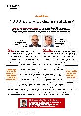 Vorschauseite 1: 4000 Euro – ist das umsetzbar?