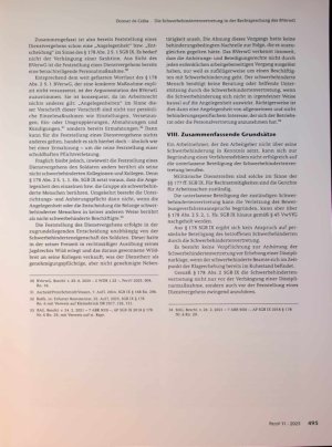Vorschauseite 5: Die Schwerbehindertenvertretung in der Rechtsprechung des BVerwG