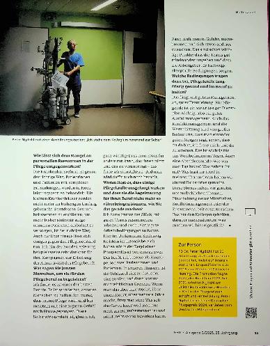 Vorschauseite 4: „Ich liebe meinen Job als PflegewissenschaftSr"