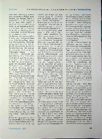 Vorschauseite 2: Zur Rechtmäßigkeit einer Ordnungs verfügung auf Untersagung der Beschäftigung als Einrichtungsund Pflegedienst leiterin in Personal union