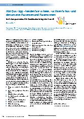 Vorschauseite 1: Infektionsprävention: Die Kombination bringt den Vorteil