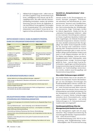 Vorschauseite 3: Personalbemessung & Entbürokratisierung