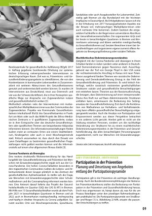 Vorschauseite 1: Partizipation in der Prävention Planung und Umsetzung von Angeboten entlang der Partizipationspyramide