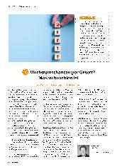 Vorschauseite 1: Wachstumschancen per Gesetz? Was zu beachten ist.