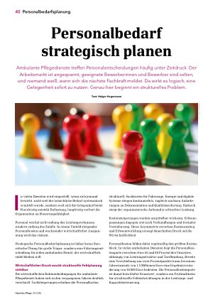 Vorschauseite 1: Personalbedarf strategisch planen