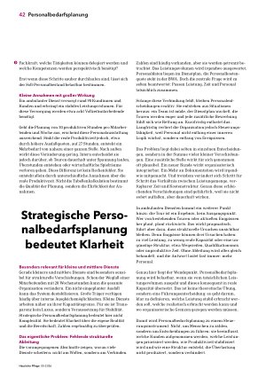 Vorschauseite 3: Personalbedarf strategisch planen