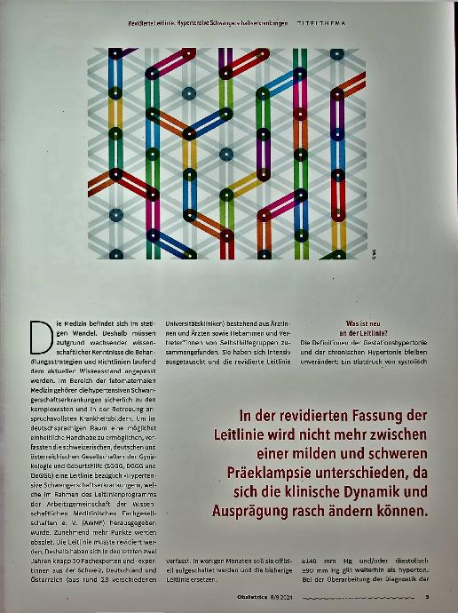 Vorschauseite 2: Revidierte Leitlinie: Hypertensive Schwangerschaftserkrankungen