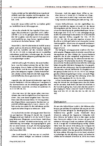 Vorschauseite 6: Das Erleben der Führungsrolle in der Corona-Pandemie in hessischen Allgemeinkrankenhäusern