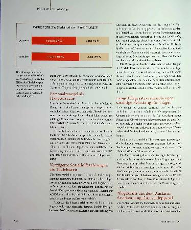 Vorschauseite 2: Bürokratie und Personalmangel gefährden die Pflege