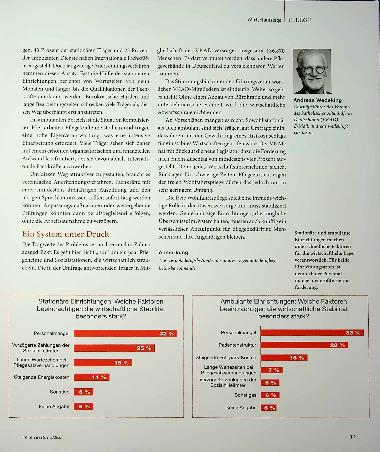 Vorschauseite 3: Bürokratie und Personalmangel gefährden die Pflege
