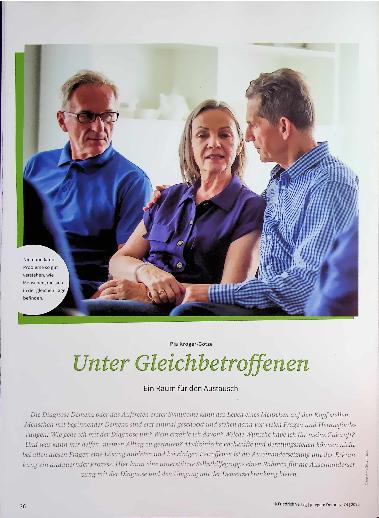 Vorschauseite 1: Unter Gleichbetroffenen Ein Raum für den Austausch