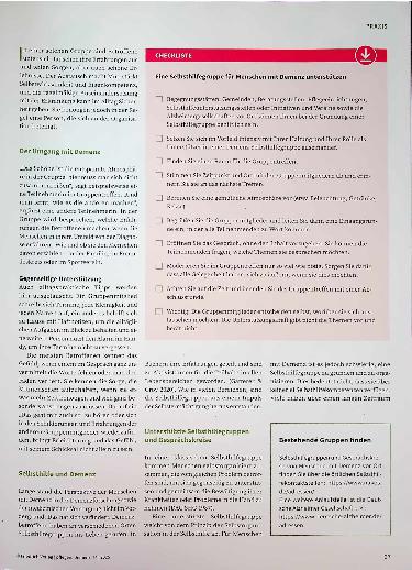 Vorschauseite 2: Unter Gleichbetroffenen Ein Raum für den Austausch
