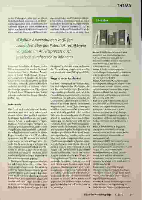 Vorschauseite 3: Big Data & Künstliche Intelligenz - Neue Anforderungen an die Fachlichkeit in sozialen Berufen